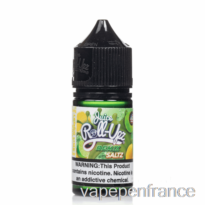 Soda Citron-lime - Sels De Remix Juice Roll Upz - 30 Ml 25 Mg Stylo Vape